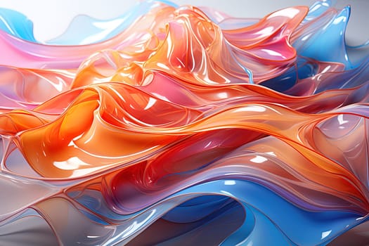y2k swirling liquid aesthetic background illustration