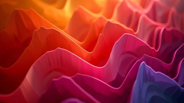 A close up of a colorful abstract background with wavy lines