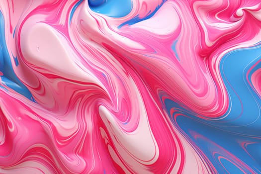 Fluid Liquid marble background. Paint color pattern. Generate Ai