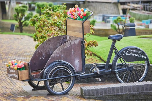 The Hague, Netherlands, August 30, 2023: Decoration in Madurodam Park.