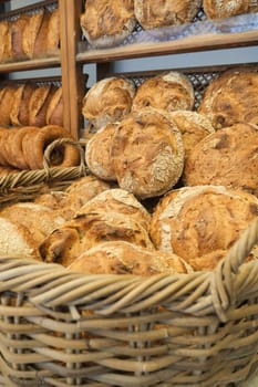 Organic Bread at Farmers Market in istanbul