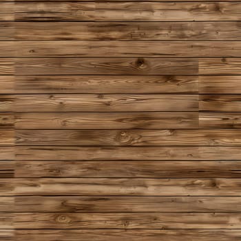 Medium brown wood background. Seamless wooden planks board texture. Neural network generated image. Not based on any actual scene or pattern.