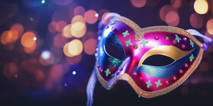 Carnival Mask For A Party On A Holyday Background