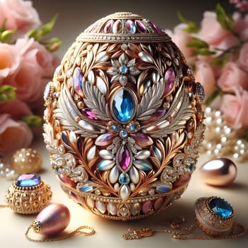 Happy Easter eggs Happy Easter images Happy Easter ai generated image Happy Easter bunney Happy Easter celebration. High quality photo