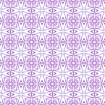 Hand drawn tropical seamless border. Purple elegant boho chic summer design. Textile ready juicy print, swimwear fabric, wallpaper, wrapping. Tropical seamless pattern.