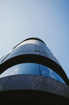 financial and office center. modern building in Europe