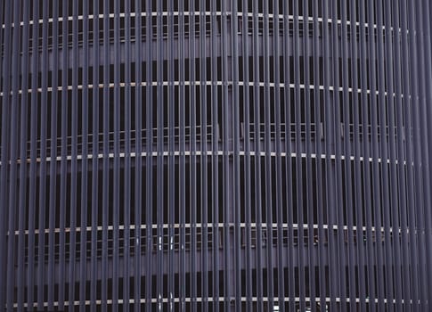 Steel structure background. Parking for car