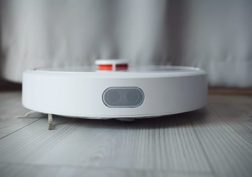 robotic vacuum cleaner for dry cleaning of the apartment