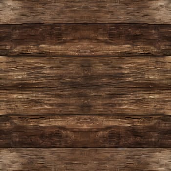 Medium brown wood background. Seamless wooden planks board texture. Neural network generated image. Not based on any actual scene or pattern.