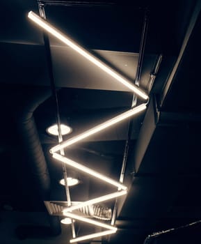 interior modern light in a shopping mall or restaurant