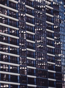 Modern European residential apartment buildings quarter