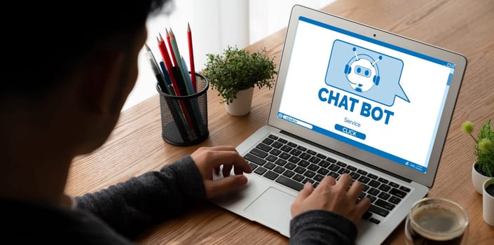 Chatbot software application for modish online business that automatically reply to customer questions