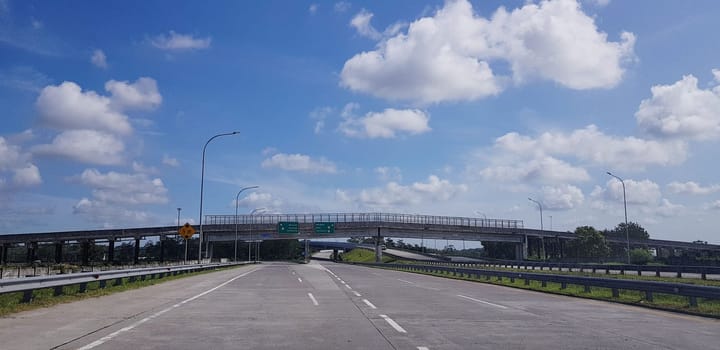 Indonesian toll road or highway, new government infrastructure project during recent year