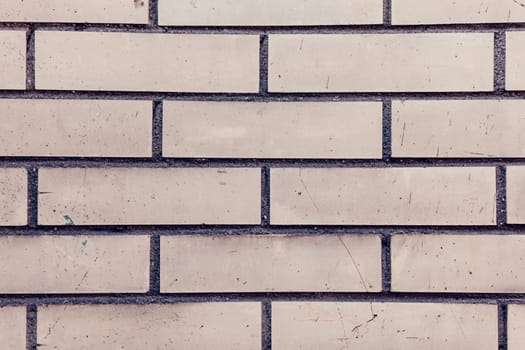 brick wall background of white abstract style.