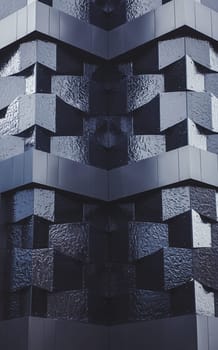 Architecture details. Modern Facade building 