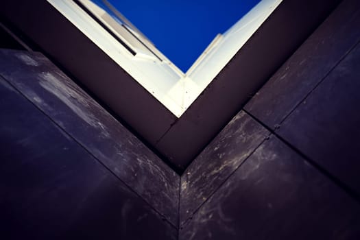 Modern architecture background design. Urban geometric