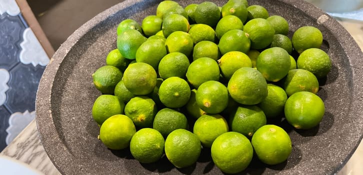 Lime Citrus Fruits In Fruit Market good as your content background