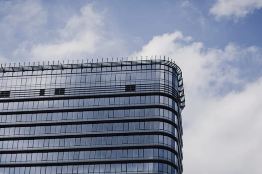 Architecture detail facade design modern building