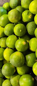 Lime Citrus Fruits In Fruit Market good as your content background