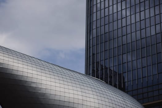 modern abstract office building. architecture