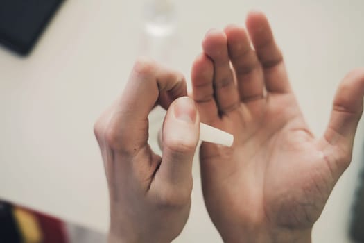 man hand using alcohol wash gel for cleaning sanitizer gel pump dispenser.  health care concept