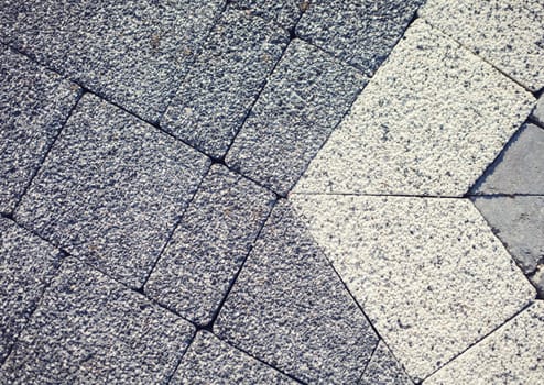 gray rough pavement. floor covering