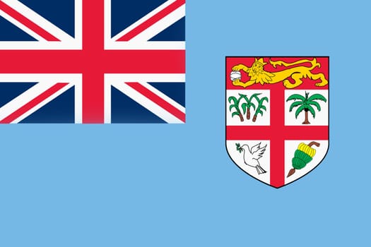 A Fiji flag background illustration large file union jack coat of arms
