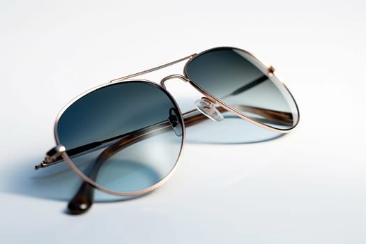 Stylish aviator sunglasses. Modern classic. Generate Ai