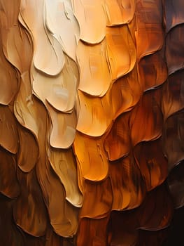 a close up of a painting with different shades of brown High quality