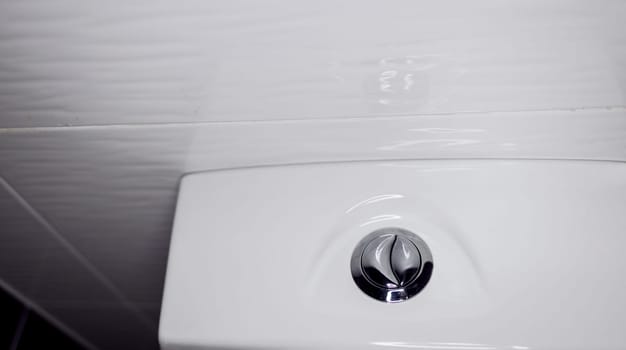 toilet flush knob with two separate buttons