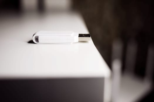 close up USB Flash Drive