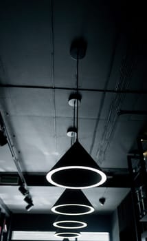 black vintage loft lamps. black industrial ceiling