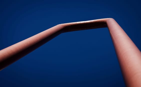 steel construction over sky background. metallic architecture