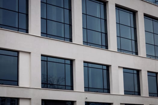 windows of a modern financial center. business architecture