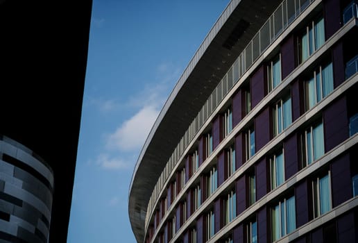 Modern office building. future architecture