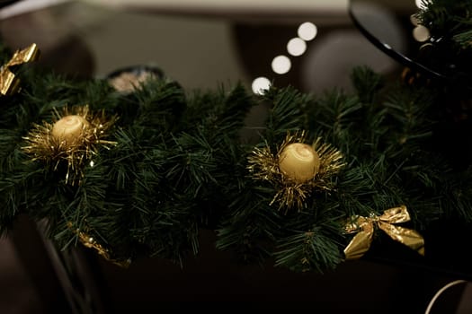 christmas decorations on the Christmas tree