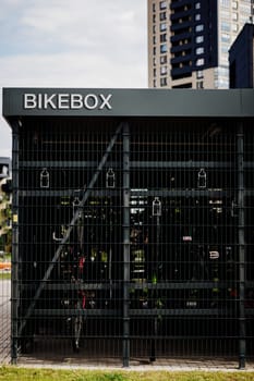 bicycle storage garage, bike parking