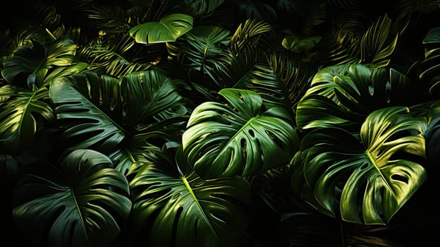 exotic wallpaper. leaf abstract background