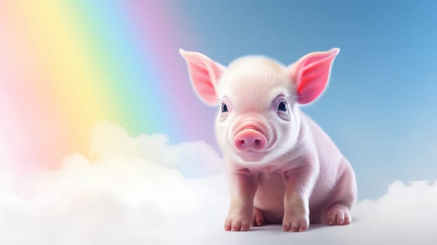 This cute baby piglet is perfect for marketing and branding. Its innocence and charm will captivate your audience, evoking warmth and joy. Add whimsy to your project with this delightful image.