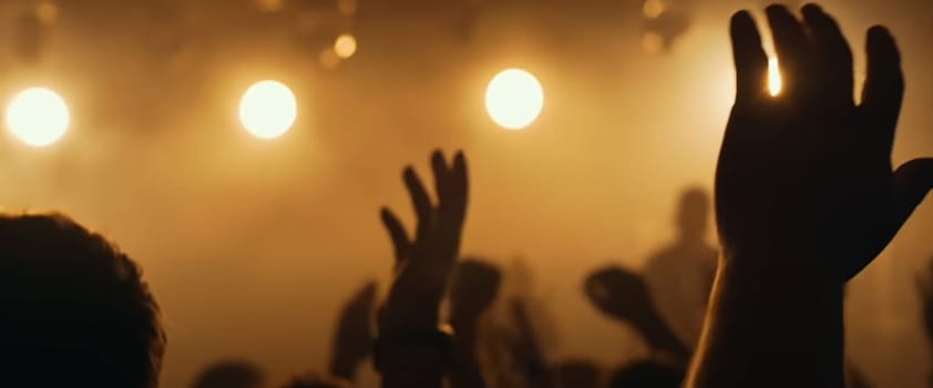 Blurry background picture of hand reaching out for God's help, good for your multimedia content background or card design