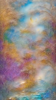 Abstract colorful background. AI generated