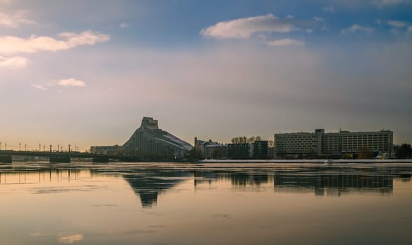 A new modern building of the national public library is one of the most-discussed architectural objects in Riga, Latvia.1