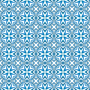 Green geometric chevron watercolor border. Blue delightful boho chic summer design. Textile ready interesting print, swimwear fabric, wallpaper, wrapping. Chevron watercolor pattern.