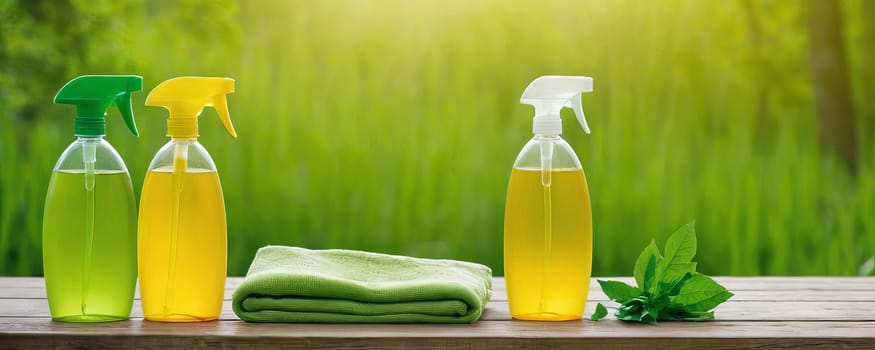 Cleaning products, outdoor, eco-friendly