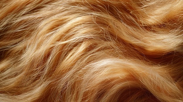 A close up of a hairy animal with long hair