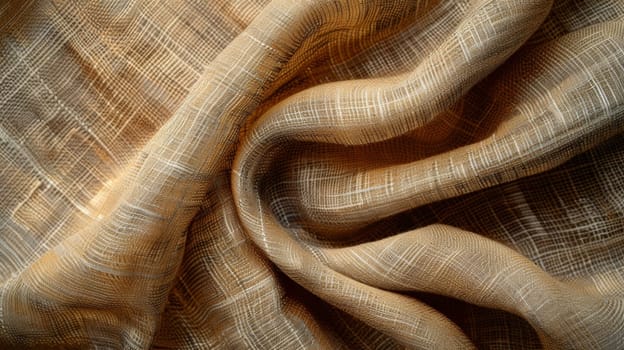 A close up of a fabric that is made out to be woven