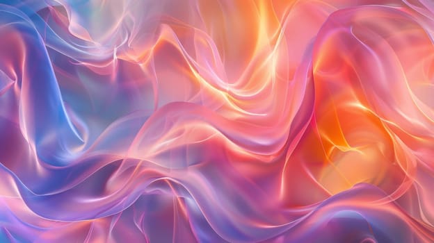 A colorful abstract background with a wavy pattern of colors