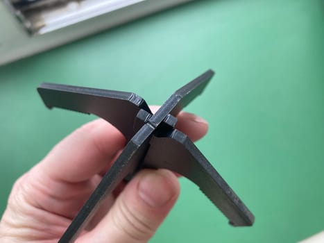 Metal crampon for hiking and the  climbing