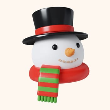 3d Christmas snowman icon. minimal decorative festive conical shape tree. New Year's holiday decor. 3d design element In cartoon style. Icon isolated on white background. 3d Christmas candy icon. minimal decorative festive conical shape tree. New Year's holiday decor. 3d design element In cartoon style. Icon isolated on white background. 3d illustration