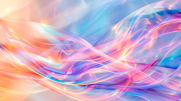 Vibrant and modern abstract colorful swirls background with dynamic movement and fluid design pattern in pastel colors. Creating an artistic and ethereal digital art wave